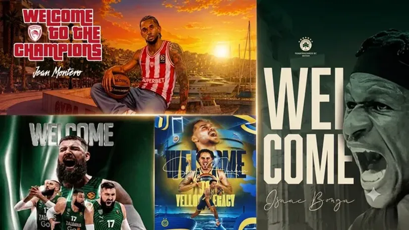 EuroLeague: Όλες οι μεταγραφές, οι ανανεώσεις και οι αποχωρήσεις μέχρι σήμερα (31/7)!