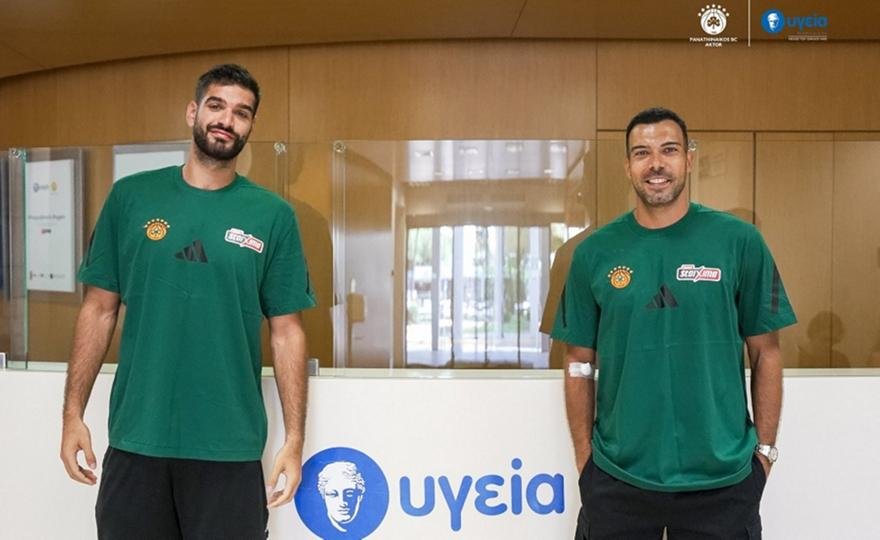 Παναθηναϊκός: Ξεκίνησαν οι εξετάσεις για τη νέα σεζόν με Σλούκα, Χέις – Ντέιβις, Λεσόρ και Μαντζούκα