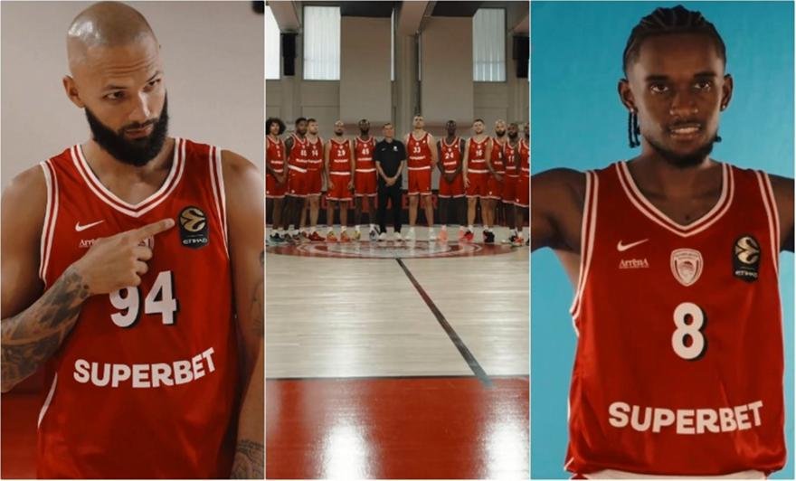 Ολυμπιακός: Το backstage της media day και οι φωτογραφίες με το χρυσό σήμα της EuroLeague (vid)